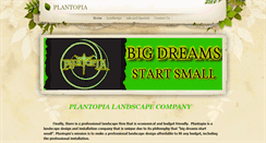 Desktop Screenshot of plantopia.com